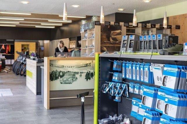 Shop Radzubehör ANKA, © Ludwig Fahrnberger Shop Radzubehör ANKA, © Ludwig Fahrnberger