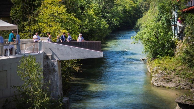 Aussichtsplattform beim Scheibbser Keramikmuseum, © Daniela Matejschek Aussichtsplattform beim Scheibbser Keramikmuseum, © Daniela Matejschek