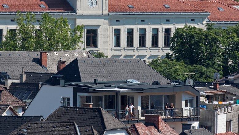 Außenansicht Terrasse, © Bischofreiter Außenansicht Terrasse, © Bischofreiter
