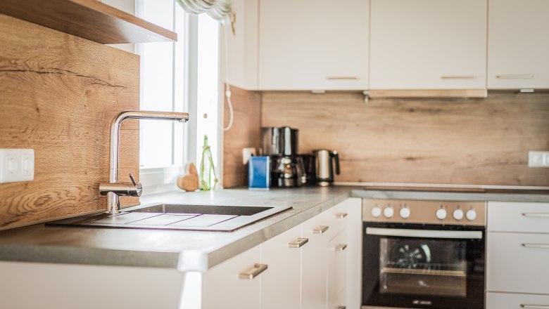 Grüne Ferienwohnung - Küche, © Ludwig Fahrnberger Grüne Ferienwohnung - Küche, © Ludwig Fahrnberger