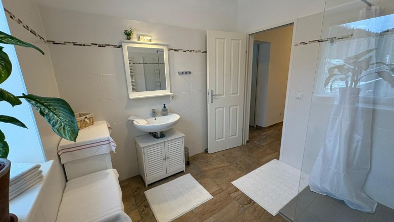 Badezimmer in der Teichwies´n Alm Dependance, © Selinger Martin Badezimmer in der Teichwies´n Alm Dependance, © Selinger Martin