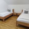 Schlafzimmer mit Einzelbetten- Ferienwohnung Panoramablick, © Fürst Schlafzimmer mit Einzelbetten- Ferienwohnung Panoramablick, © Fürst