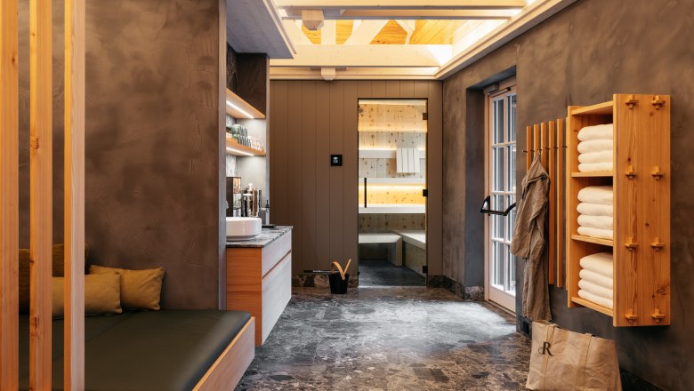 Wellnesshäuschen Refugium, © Gregor Hofbauer Wellnesshäuschen Refugium, © Gregor Hofbauer