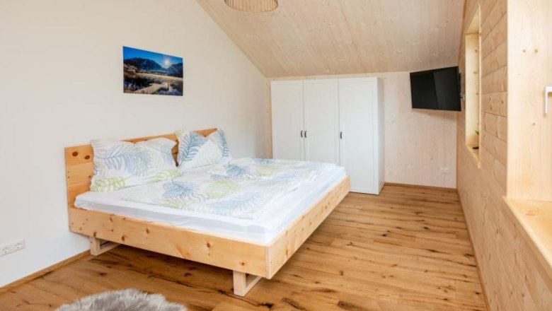 Schlafzimmer, © Chalets Lunz am See Schlafzimmer, © Chalets Lunz am See