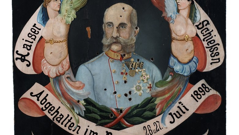 Burgerhofschießen 1898, © Schützengilde Scheibbs 1569 Burgerhofschießen 1898, © Schützengilde Scheibbs 1569