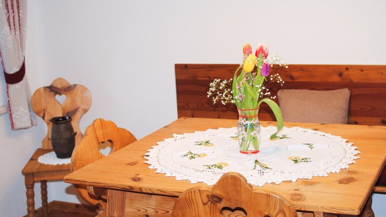 Ferienhaus Eva Deufl - Wohnung Gamsblick - Wohnküche, © Ferienhaus Eva Deufl Ferienhaus Eva Deufl - Wohnung Gamsblick - Wohnküche, © Ferienhaus Eva Deufl