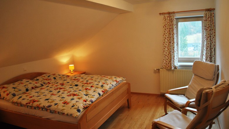 Schlafzimmer 2 in der Ferienwohnung Leitner, © Patrick Leitner Schlafzimmer 2 in der Ferienwohnung Leitner, © Patrick Leitner