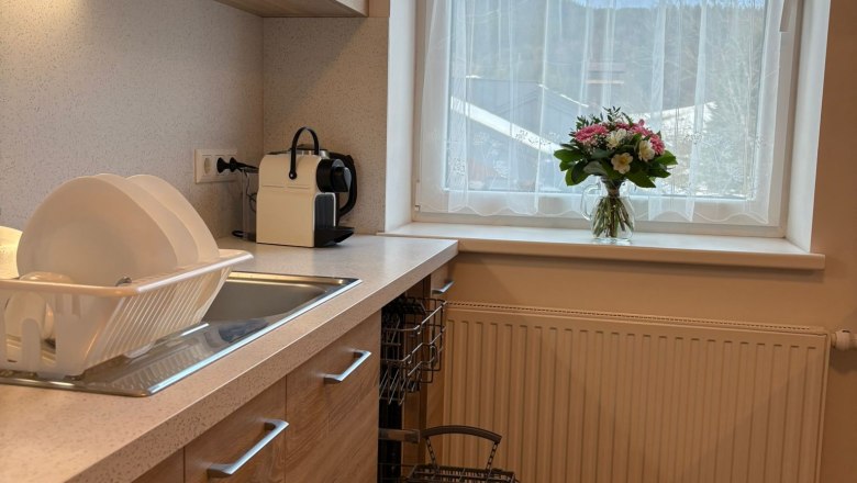 Küche in der Teichwies´n Alm Dependance, © Selinger Martin Küche in der Teichwies´n Alm Dependance, © Selinger Martin