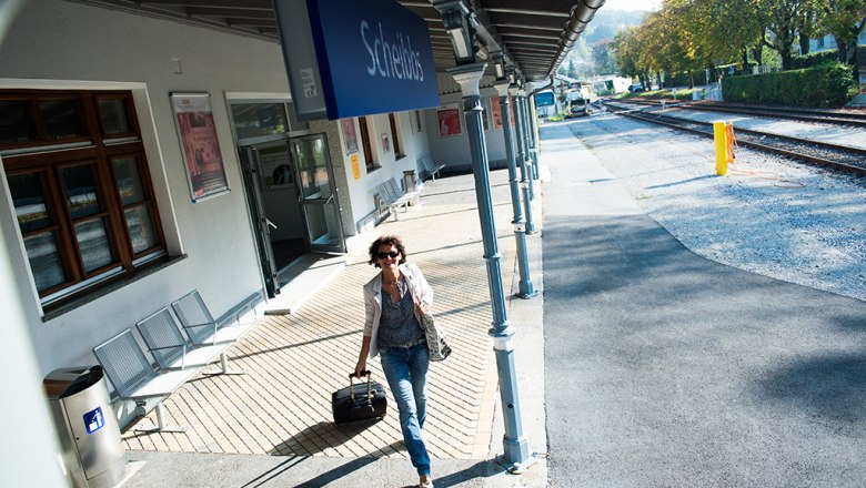 Bahnhof in Scheibbs, © Dominik Stixenberger