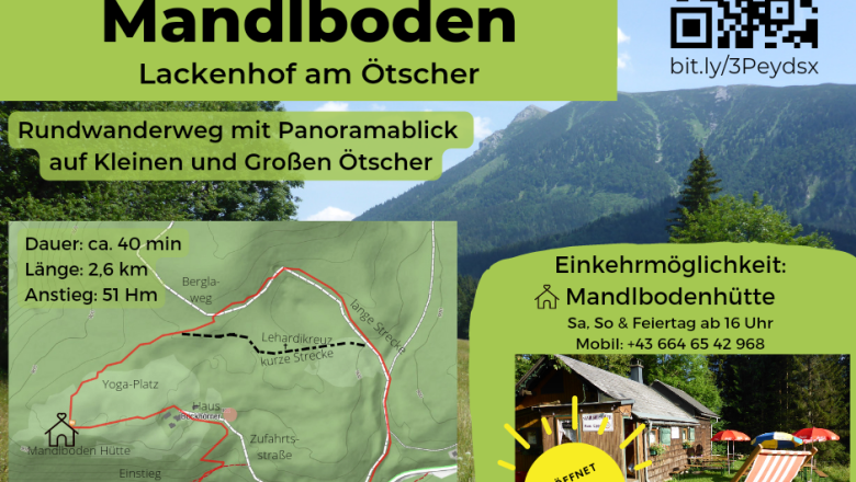 Beschreibung Rundwanderweg Mandlbodenh&uuml;tte, &copy; Familie Egger