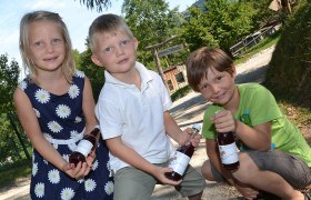 Schmeckt auch den Kindern, der Eisenstraße-Bär., © Eisenstraße Niederösterreich