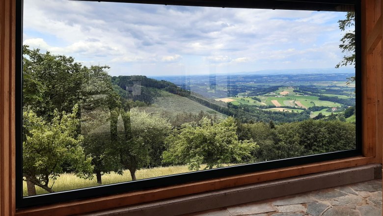Panoramafenster, © Stein im Holz