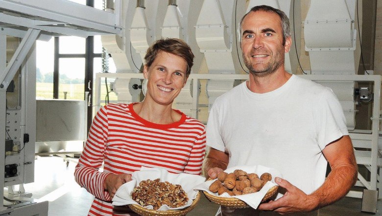 Nussland, die Nussknacker die veredeln, &copy; Franz Crepaz