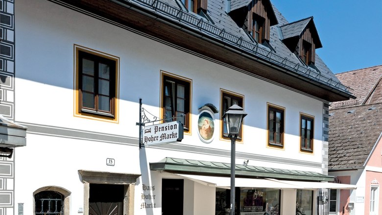Außenansicht Haus Hoher Markt, © Bischofreiter Außenansicht Haus Hoher Markt, © Bischofreiter