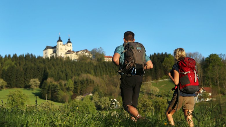 Blick auf die Basilika Sonntagberg, © Mostviertel Tourismus, weinfranz.at