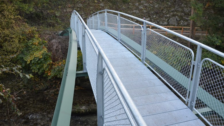 Radfahrerbruecke in Ybbsitz, &copy; zVg Gemeinde Ybbsitz