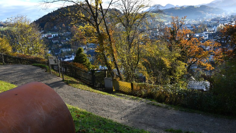 Sagenhafter Ausblick &uuml;ber die Stadt Waidhofen, &copy; Eisenstra&szlig;e Nieder&ouml;sterreich