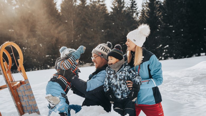 Spa&szlig; im Schnee, &copy; Demolsky