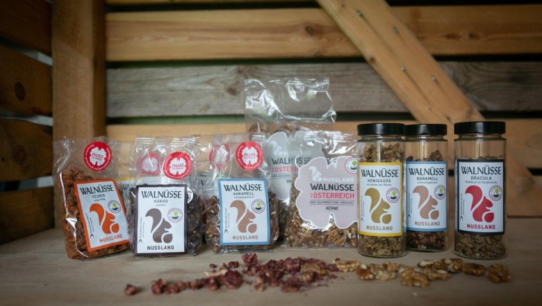 Nussland Produkte, &copy; Marke Prauchner Produkte