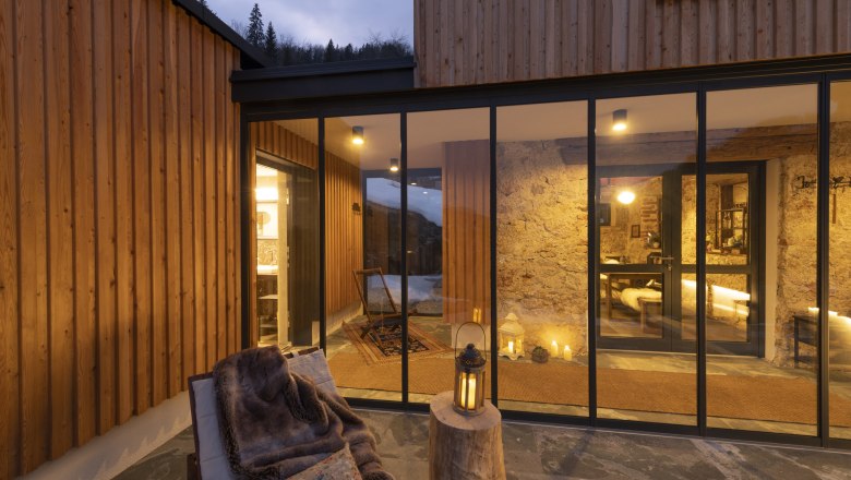 naturjuwel Chalet Alte Schmiede, © Judith und Mario Huber naturjuwel naturjuwel Chalet Alte Schmiede, © Judith und Mario Huber naturjuwel