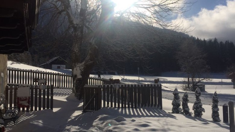 Ferienwohnungen Ötscherwiese im Winter, © zVg Ferienwohnungen Ötscherwiese im Winter, © zVg