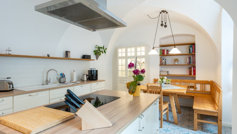 K&uuml;che, &copy; Apartment Hollenstein