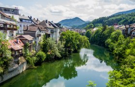 Die t&uuml;rkisblaue Ybbs, &copy; Heinz Henninger