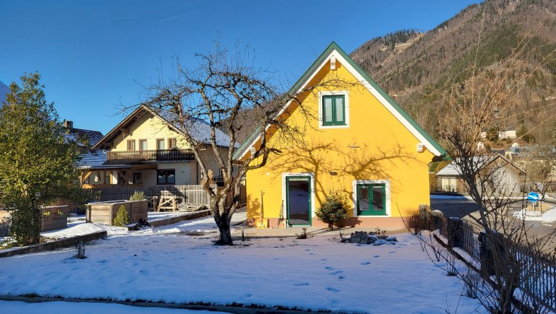 Ferienhaus Vitabene im Winter, &copy; Dieter Huber