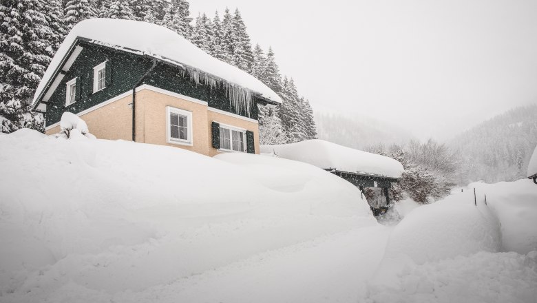 Ferienhaus Weitental im Winter, © Gerald Demolsky Ferienhaus Weitental im Winter, © Gerald Demolsky