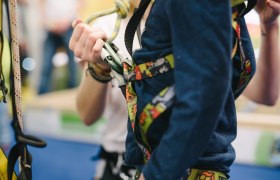 Indoor klettern, &copy; Roman Seidl