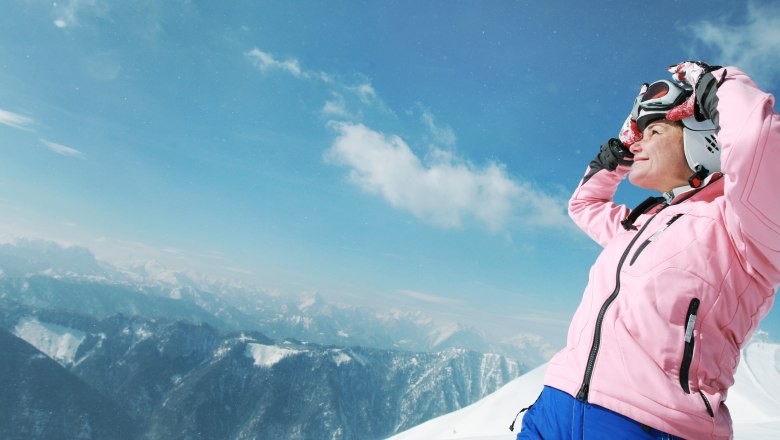 Herrliche Ausblicke am winterlichen Hochkar, &copy; weinfranz.at