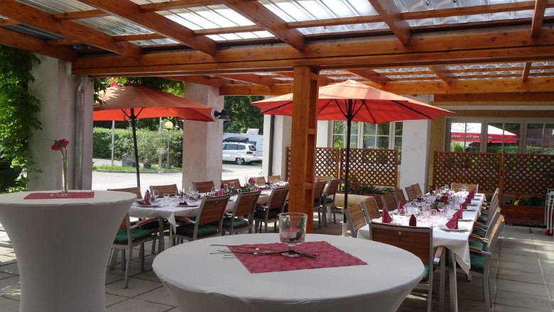 Restaurant am Campingplatz - Terrasse, © KTech