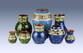 Jugendstilkeramik aus B&ouml;hmen, &copy; Keramikmuseum Scheibbs