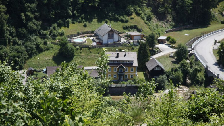 Blick Antonius Kapelle zum Ferienhaus an der Ybbs, &copy; Josef Steinbichler