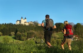 Blick auf die Basilika Sonntagberg, © Mostviertel Tourismus, weinfranz.at