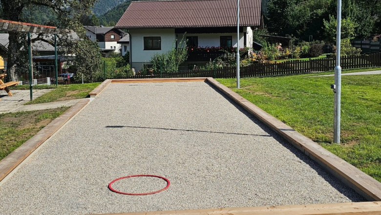 Bocciabahn, © Marktgemeinde Gaming