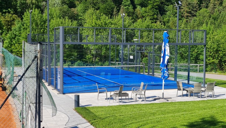 Padelplatz in Gaming, &copy; Martina Spring