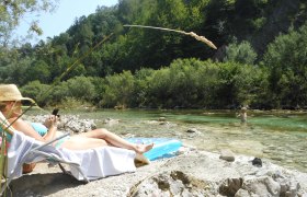 Ybbsnaturbad, &copy; Familie Baumann