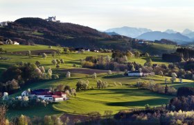 Panoramahöhenweg - Blick auf die Basilika Sonntagberg, © weinfranz.at