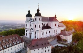 Luftaufnahme Basilika Sonntagberg.