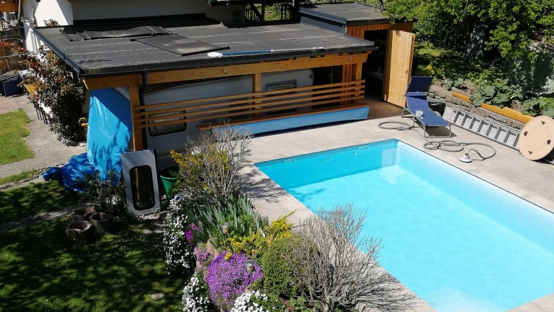 Pool des Ferienhaus Freunthaler, &copy; Kurt Freunthaler