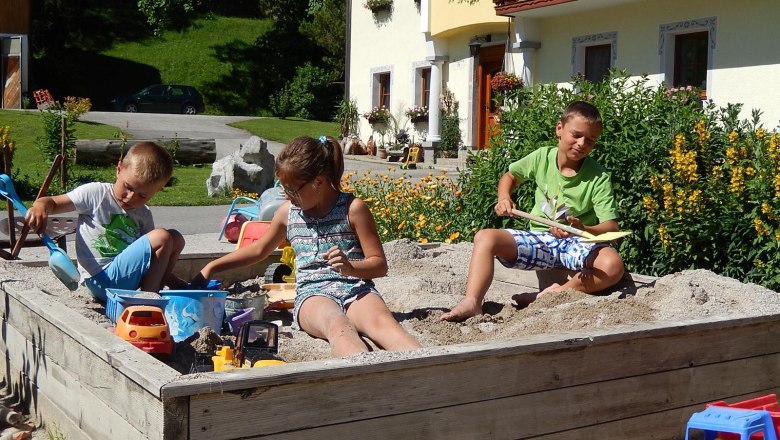 Sandkiste, © Poidlbauer