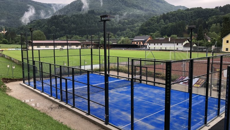 Padel-Tennis-Courts, &copy; UTC Sparkasse Scheibbs